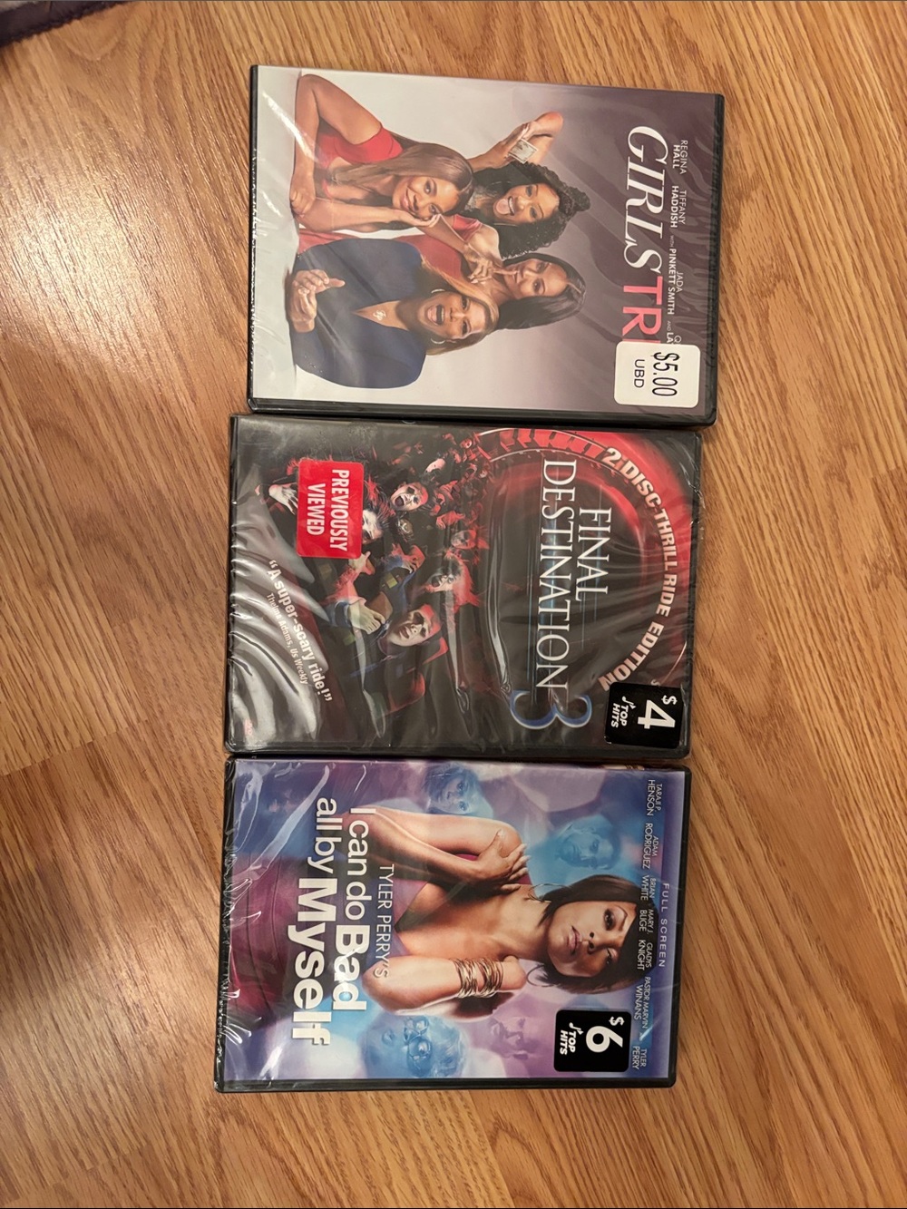 3 DVD Movies